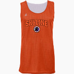 Skyline Gila River Mustangs <span class="pdp-name-mascot">Skyline Mustangs</span> BSN SPORTS Adult Reversible Mesh Basketball Jersey Front Thumbnail