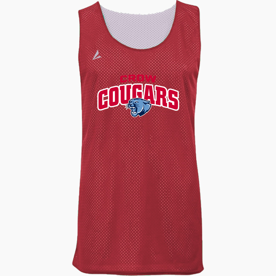 CROW HIGH SCHOOL Cougars Online Store <span class="pdp-name-mascot">CROW COUGARS</span> BSN SPORTS Adult Reversible Mesh Basketball Jersey