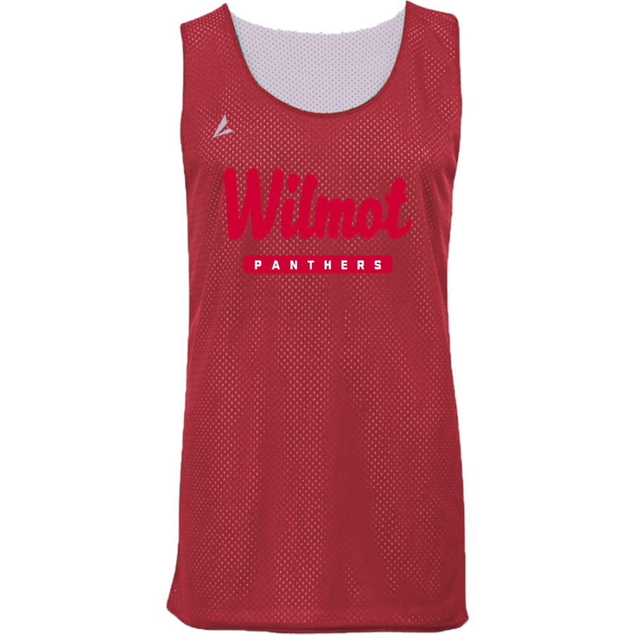 WILMOT UNION HIGH SCHOOL PANTHERS <span class="pdp-name-mascot">WILMOT PANTHERS</span> BSN SPORTS Adult Reversible Mesh Basketball Jersey