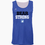 BOWIE HIGH SCHOOL BEARS <span class="pdp-name-mascot">BOWIE BEARS</span> BSN SPORTS Adult Reversible Mesh Basketball Jersey Front Thumbnail