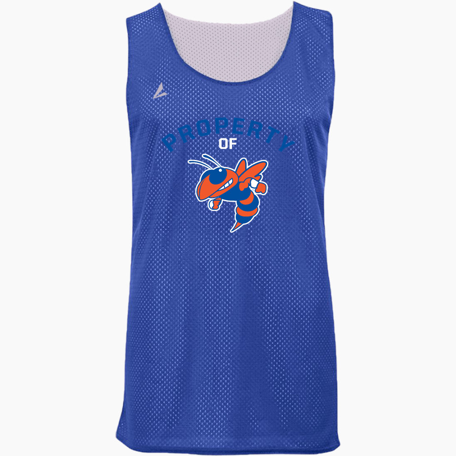 BARTOW HIGH SCHOOL YELLOW JACKETS BSN SPORTS Adult Reversible Mesh Basketball Jersey