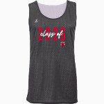 Jamesville DeWitt Red Rams <span class="pdp-name-mascot">Jamesville DeWitt Red Rams or JD Red Rams</span> BSN SPORTS Adult Reversible Mesh Basketball Jersey Front Thumbnail