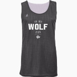 PBS HSA Wolves BSN SPORTS Adult Reversible Mesh Basketball Jersey Front Thumbnail