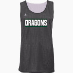 Drew Dragons <span class="pdp-name-mascot">Drew School Dragons</span> BSN SPORTS Adult Reversible Mesh Basketball Jersey Front Thumbnail