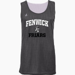 Fenwick Friars The Official Online Store <span class="pdp-name-mascot">Fenwick Friars</span> BSN SPORTS Adult Reversible Mesh Basketball Jersey Front Thumbnail