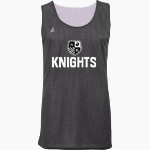 Nova Knights BSN SPORTS Adult Reversible Mesh Basketball Jersey Front Thumbnail
