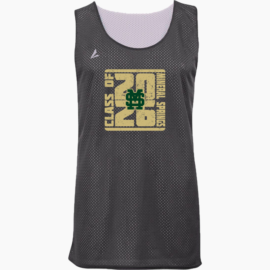 MINERAL SPRINGS HIGH SCHOOL HORNETS <span class="pdp-name-mascot">MINERAL SPRINGS HORNETS</span> BSN SPORTS Adult Reversible Mesh Basketball Jersey