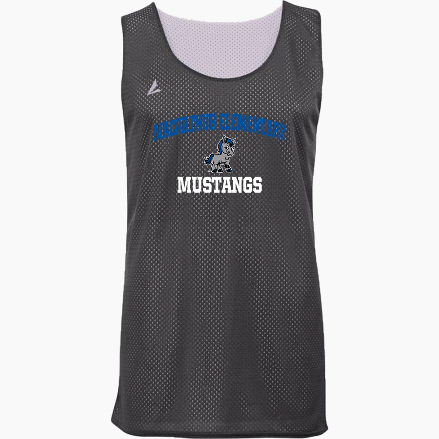 MacArthur Elementary Mustangs BSN SPORTS Adult Reversible Mesh Basketball Jersey