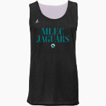 Miami Lakes Jaguars BSN SPORTS Youth Reversible Mesh Basketball Jersey Front Thumbnail