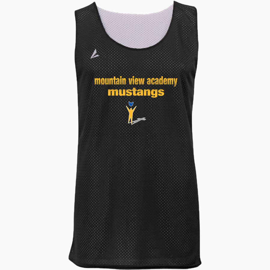 Mountain View Academy Mustangs BSN SPORTS Youth Reversible Mesh Basketball Jersey