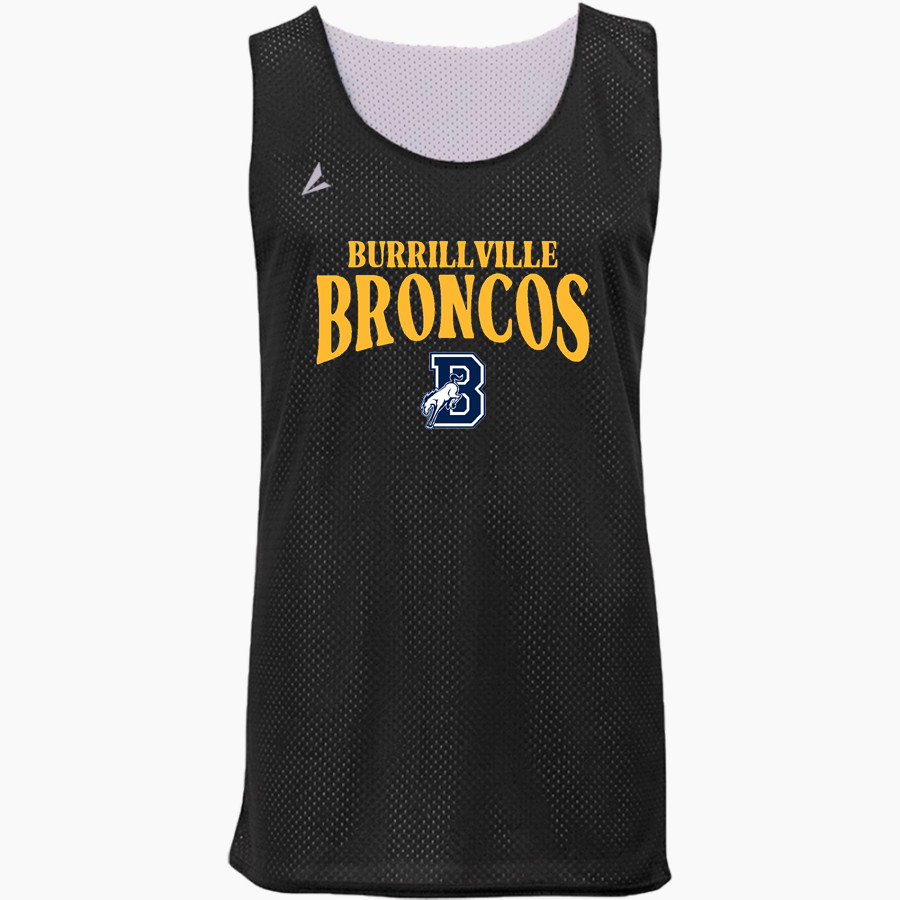 Burrillville Broncos <span class="pdp-name-mascot">Burrillville Broncos</span> BSN SPORTS Youth Reversible Mesh Basketball Jersey