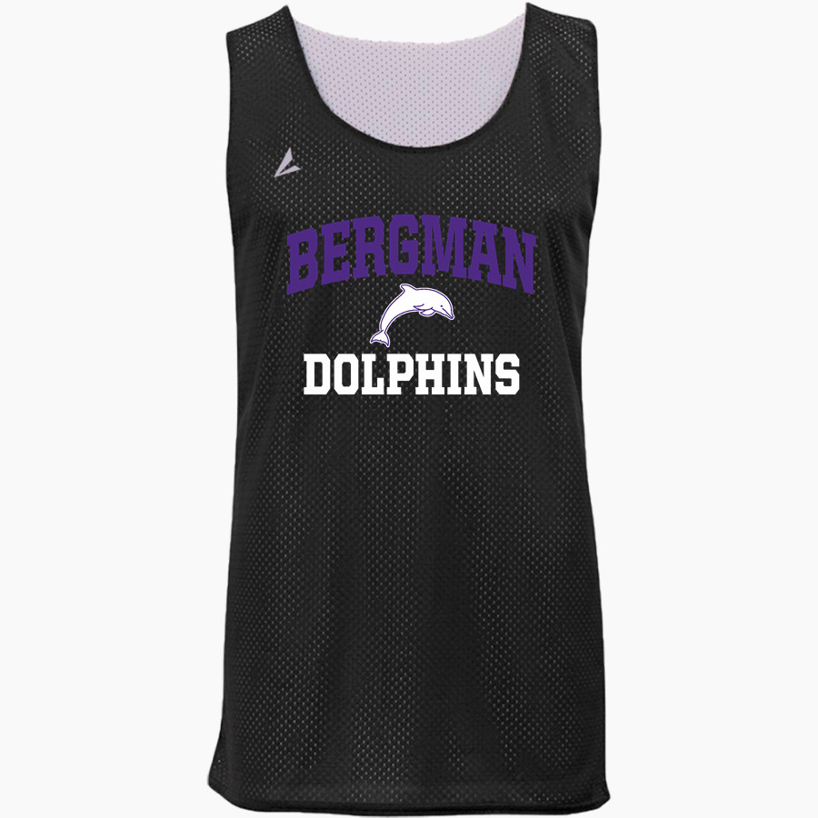 Bergman Dolphins BSN SPORTS Youth Reversible Mesh Basketball Jersey
