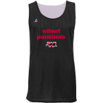 WILMOT UNION HIGH SCHOOL PANTHERS <span class="pdp-name-mascot">WILMOT PANTHERS</span> BSN SPORTS Youth Reversible Mesh Basketball Jersey Front Thumbnail