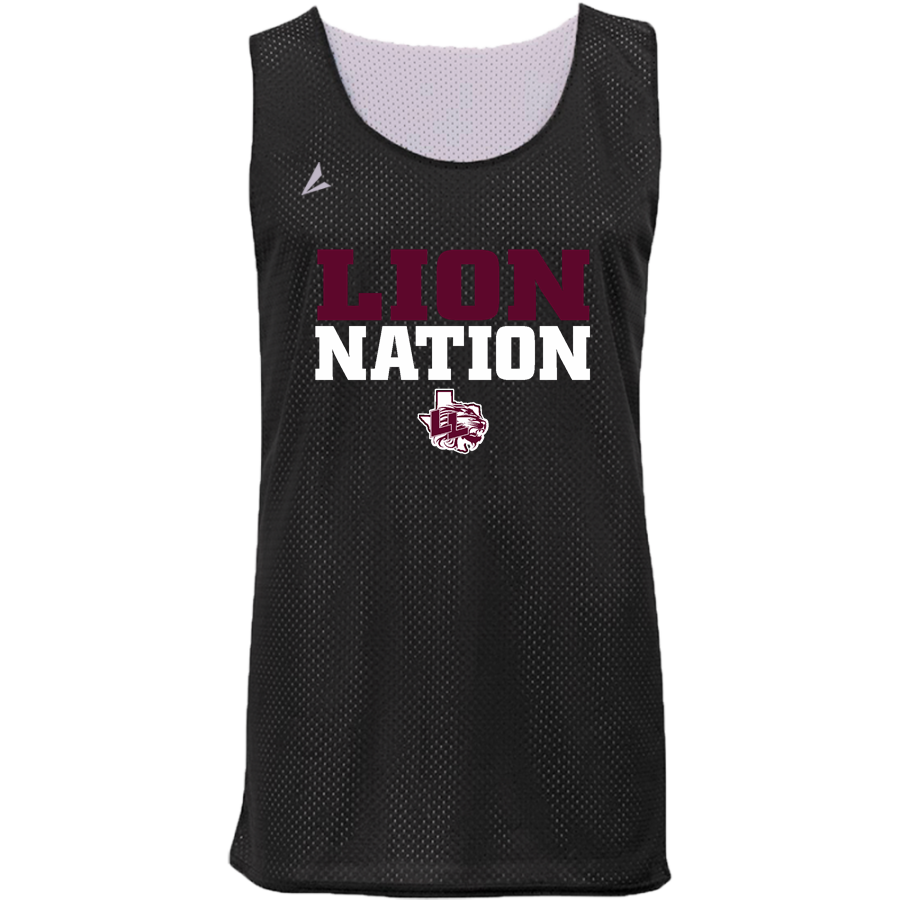 LOCKHART HIGH SCHOOL LIONS <span class="pdp-name-mascot">LOCKHART LIONS</span> BSN SPORTS Youth Reversible Mesh Basketball Jersey