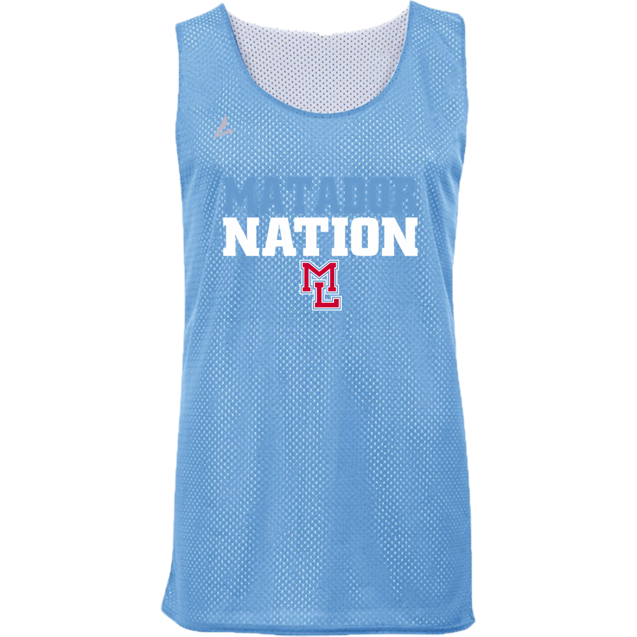MIRA LOMA HIGH SCHOOL MATADORS <span class="pdp-name-mascot">MIRA LOMA MATADORS</span> BSN SPORTS Youth Reversible Mesh Basketball Jersey
