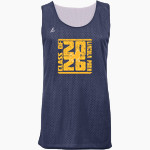 LINCOLN PARK HIGH SCHOOL LIONS BSN SPORTS Youth Reversible Mesh Basketball Jersey Front Thumbnail