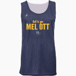 Mel Ott Panthers <span class="pdp-name-mascot">Mel Ott Little League Panthers</span> BSN SPORTS Youth Reversible Mesh Basketball Jersey Front Thumbnail