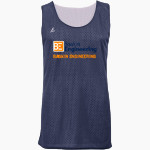 Baskin Engineering Sideline Store <span class="pdp-name-mascot">Baskin Engineering Banana Slugs</span> BSN SPORTS Youth Reversible Mesh Basketball Jersey Front Thumbnail