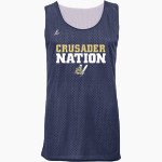 KING'S WAY CHRISTIAN SCHOOL CRUSADERS BSN SPORTS Youth Reversible Mesh Basketball Jersey Front Thumbnail