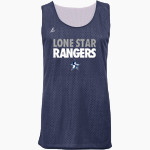 LONE STAR HIGH SCHOOL RANGERS <span class="pdp-name-mascot">LONE STAR RANGERS</span> BSN SPORTS Youth Reversible Mesh Basketball Jersey Front Thumbnail