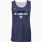St. Louis CYC St. Louis CYC <span class="pdp-name-mascot">CYC St. Louis</span> BSN SPORTS Youth Reversible Mesh Basketball Jersey Front Thumbnail