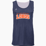 Mark Twain Dual Language Academy Lobos BSN SPORTS Youth Reversible Mesh Basketball Jersey Front Thumbnail