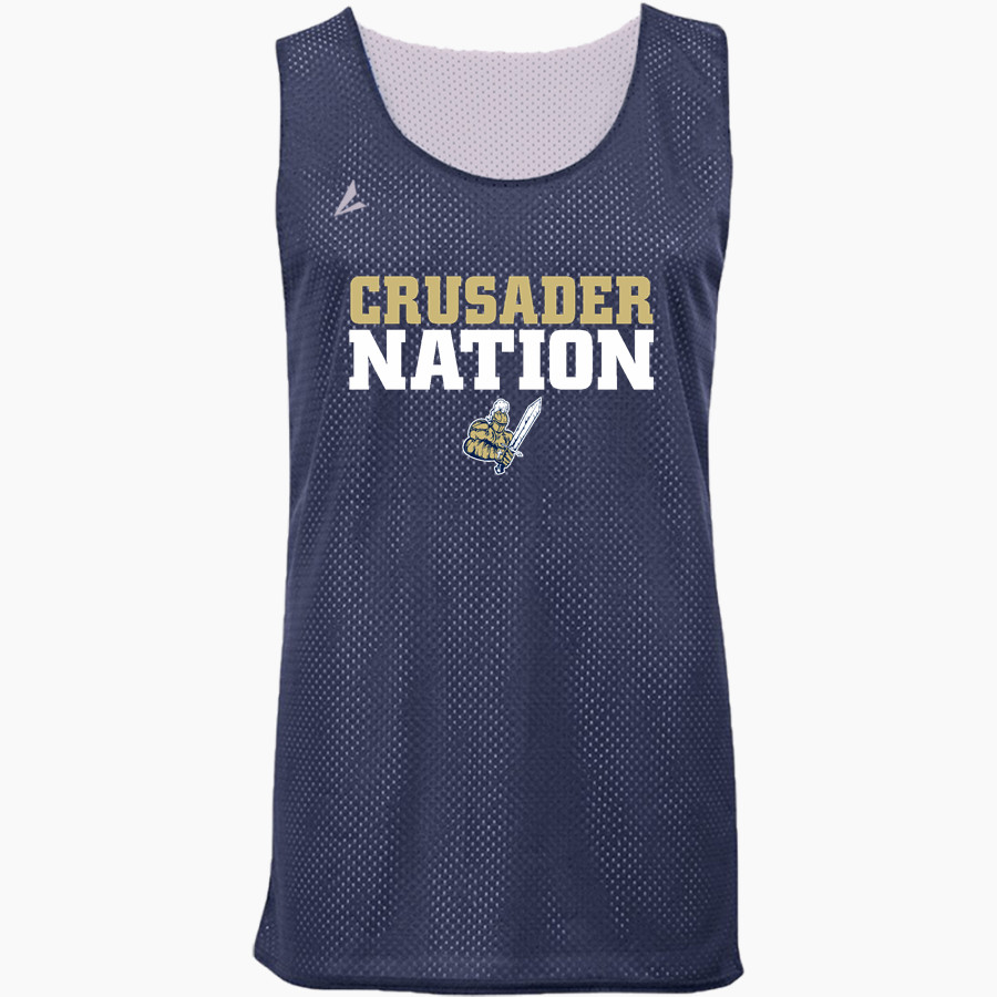 KING'S WAY CHRISTIAN SCHOOL CRUSADERS BSN SPORTS Youth Reversible Mesh Basketball Jersey
