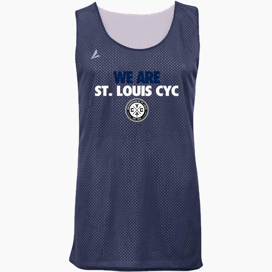 St. Louis CYC St. Louis CYC <span class="pdp-name-mascot">CYC St. Louis</span> BSN SPORTS Youth Reversible Mesh Basketball Jersey