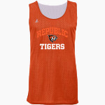 Republic Tigers BSN SPORTS Youth Reversible Mesh Basketball Jersey Front Thumbnail