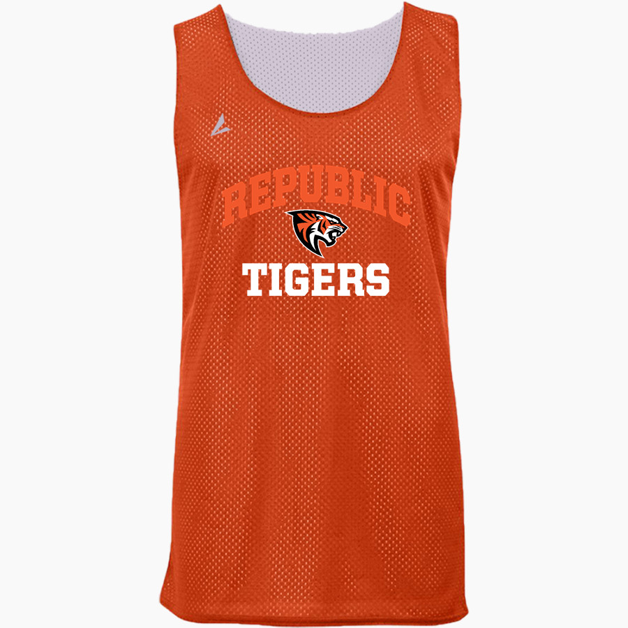 Republic Tigers BSN SPORTS Youth Reversible Mesh Basketball Jersey