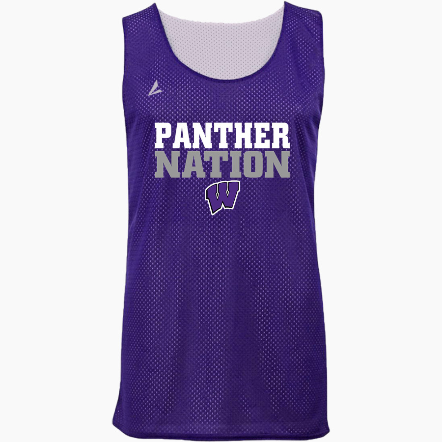 Woodlawn Panthers <span class="pdp-name-mascot">Woodlawn Panthers</span> BSN SPORTS Youth Reversible Mesh Basketball Jersey
