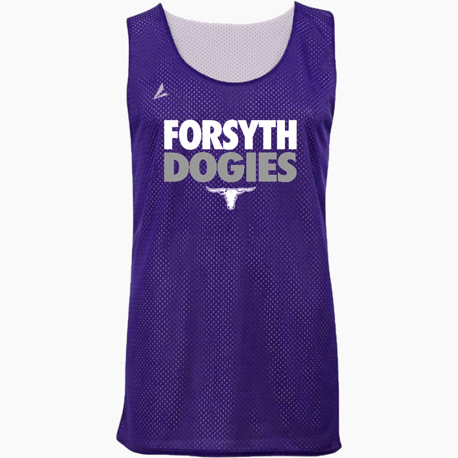 FORSYTH HIGH SCHOOL DOGIES BSN SPORTS Youth Reversible Mesh Basketball Jersey