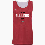 Boscobel Bulldogs BSN SPORTS Youth Reversible Mesh Basketball Jersey Front Thumbnail
