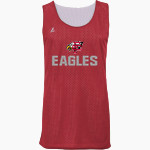 FRANKLIN COUNTY HIGH SCHOOL EAGLES <span class="pdp-name-mascot">FRANKLIN COUNTY EAGLES</span> BSN SPORTS Youth Reversible Mesh Basketball Jersey Front Thumbnail