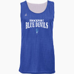 BROCKPORT BLUE DEVILS The Official Online Store <span class="pdp-name-mascot">BROCKPORT BLUE DEVILS</span> BSN SPORTS Youth Reversible Mesh Basketball Jersey Front Thumbnail