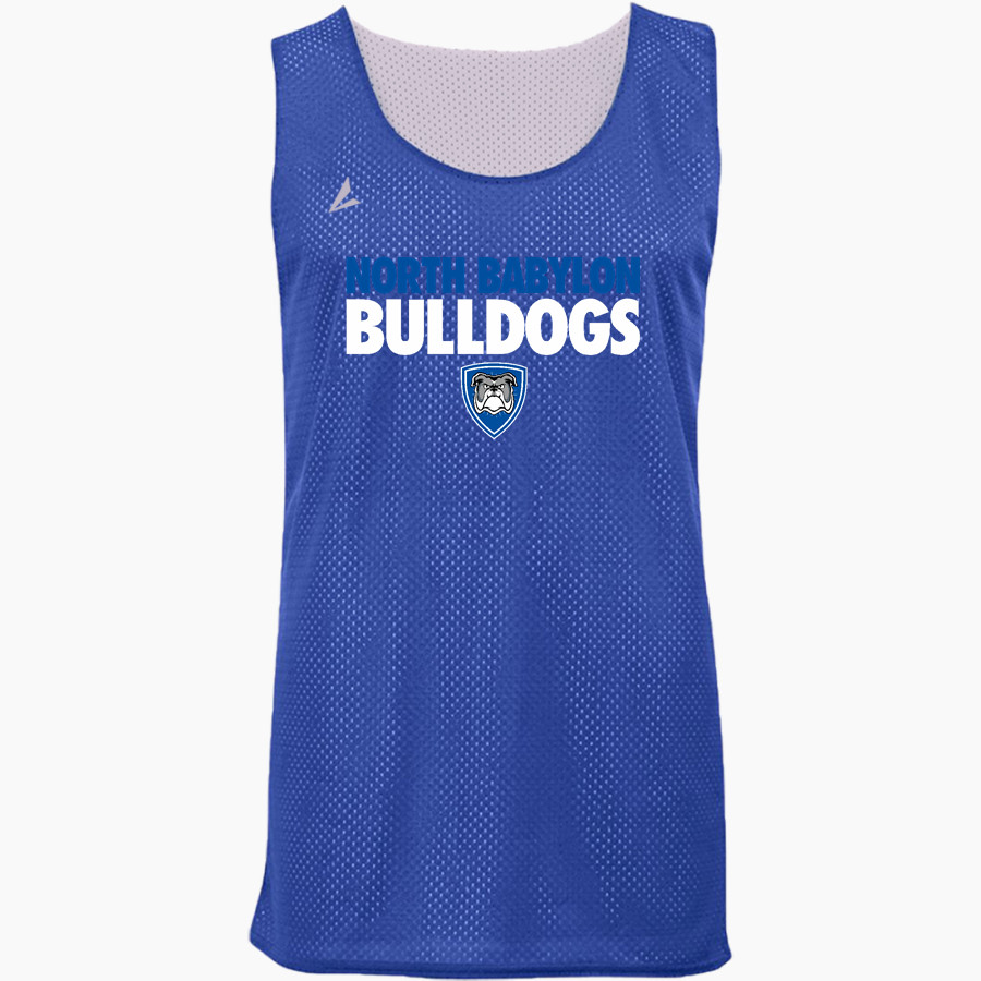 NORTH BABYLON HIGH SCHOOL BULLDOGS BSN SPORTS Youth Reversible Mesh Basketball Jersey