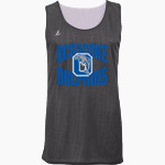 OCRACOKE SCHOOL DOLPHINS <span class="pdp-name-mascot">OCRACOKE DOLPHINS</span> BSN SPORTS Youth Reversible Mesh Basketball Jersey Front Thumbnail