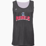 Carroll Rebels <span class="pdp-name-mascot">Carroll</span> BSN SPORTS Youth Reversible Mesh Basketball Jersey Front Thumbnail