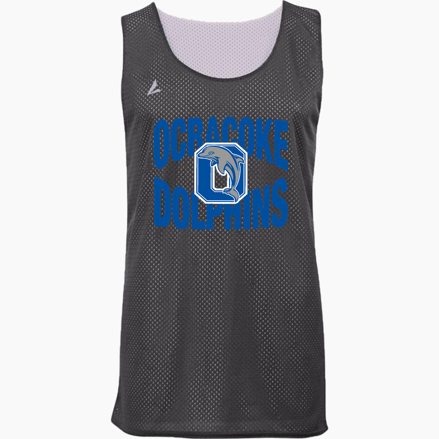 OCRACOKE SCHOOL DOLPHINS <span class="pdp-name-mascot">OCRACOKE DOLPHINS</span> BSN SPORTS Youth Reversible Mesh Basketball Jersey