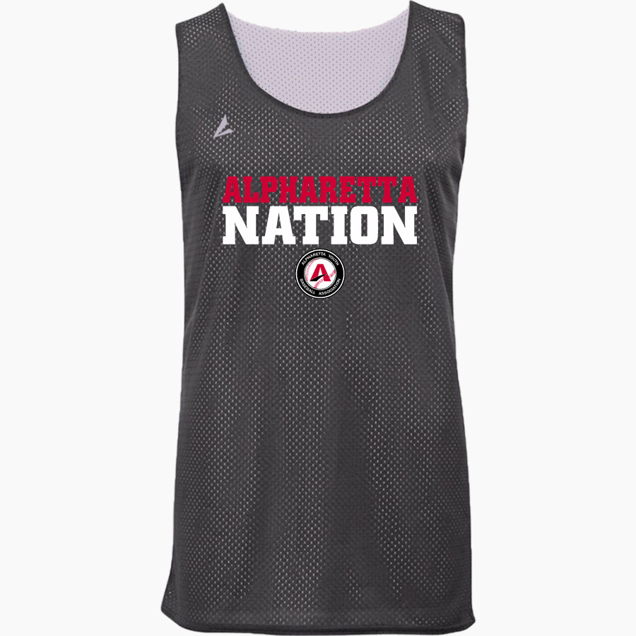 Alpharetta Youth Baseball Alpharetta <span class="pdp-name-mascot">Alpharetta Youth Baseball Association</span> BSN SPORTS Youth Reversible Mesh Basketball Jersey