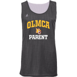 OLMCA Wildcats <span class="pdp-name-mascot">Our Lady of Mount Carmel Ademy Wildcats</span> BSN SPORTS Youth Reversible Mesh Basketball Jersey Front Thumbnail