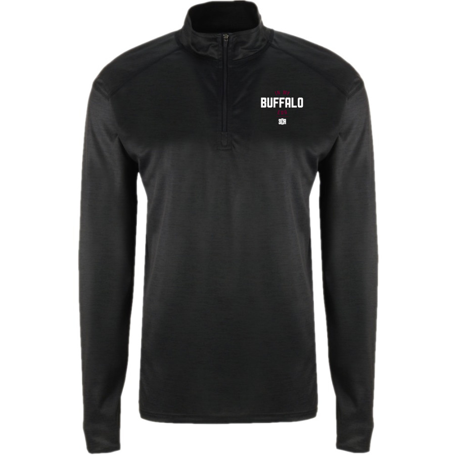 Sunrise Christian Buffaloes BSN SPORTS Men's Velocity 1/4 Zip Pullover