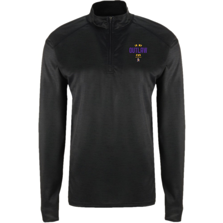 WELEETKA HIGH SCHOOL OUTLAWS BSN SPORTS Men's Velocity 1/4 Zip Pullover
