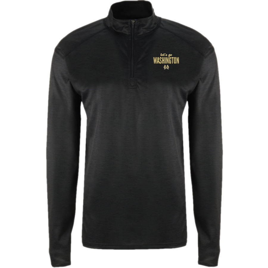 WASHINGTON HIGH SCHOOL HATCHETS <span class="pdp-name-mascot">WASHINGTON HATCHETS</span> BSN SPORTS Men's Velocity 1/4 Zip Pullover