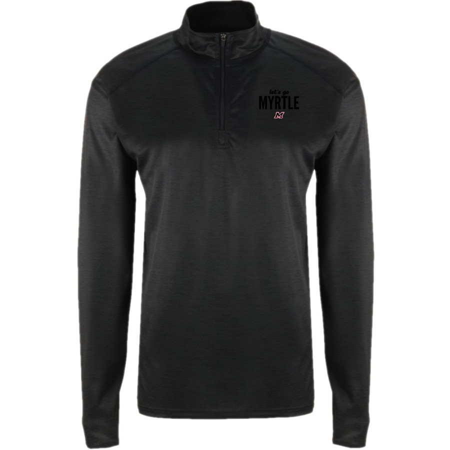 MYRTLE HIGH SCHOOL HAWKS BSN SPORTS Men's Velocity 1/4 Zip Pullover