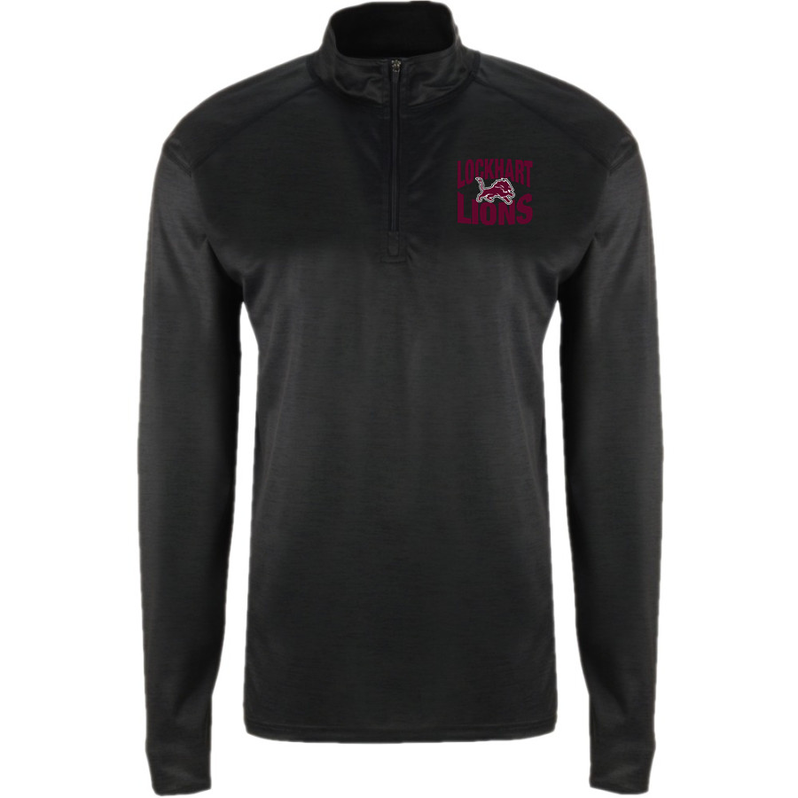 LOCKHART HIGH SCHOOL LIONS <span class="pdp-name-mascot">LOCKHART LIONS</span> BSN SPORTS Men's Velocity 1/4 Zip Pullover