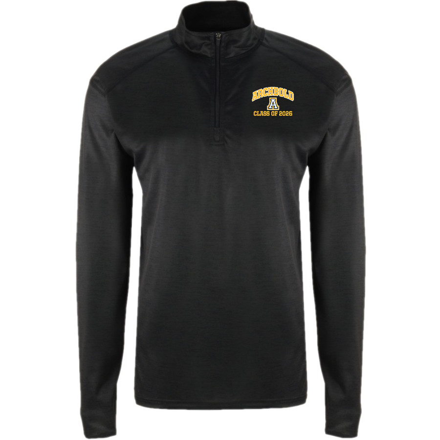 ARCHBOLD HIGH SCHOOL BLUESTREAKS BSN SPORTS Men's Velocity 1/4 Zip Pullover