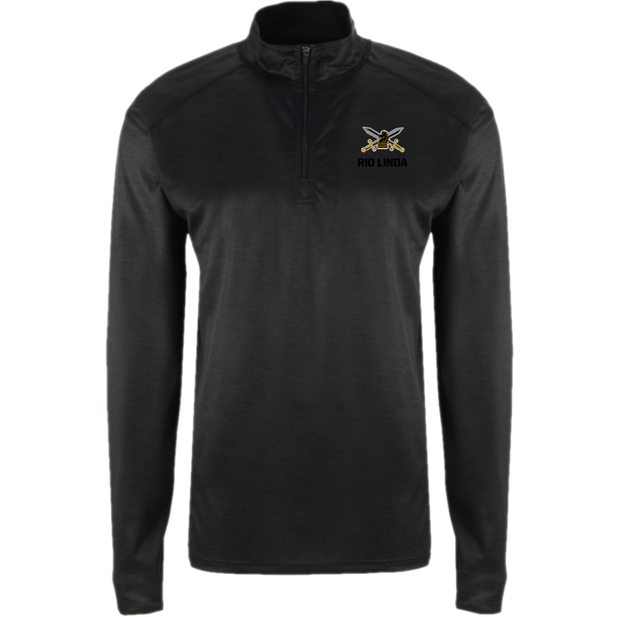 RIO LINDA HIGH SCHOOL KNIGHTS <span class="pdp-name-mascot">RIO LINDA KNIGHTS</span> BSN SPORTS Men's Velocity 1/4 Zip Pullover