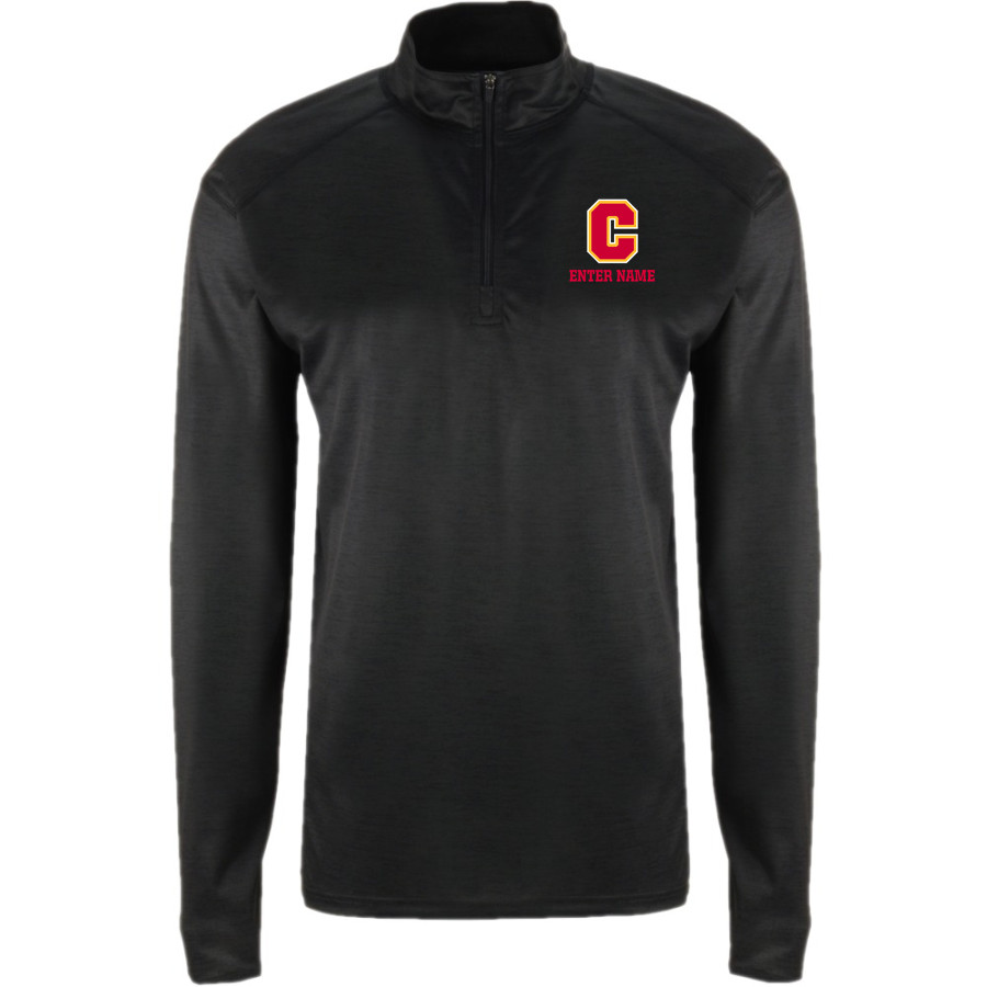 COFFEEVILLE HIGH SCHOOL PIRATES BSN SPORTS Men's Velocity 1/4 Zip Pullover