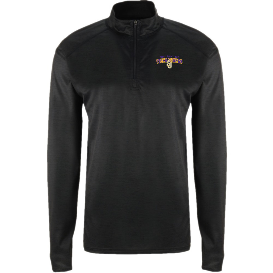 PORT SAINT JOE HIGH SCHOOL TIGER SHARKS BSN SPORTS Men's Velocity 1/4 Zip Pullover